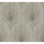 Architects Paper Vliestapete Absolutely chic, Floral blau-braun-grau, 10,05 x 0,53 m