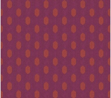 Architects Paper Vliestapete Absolutely chic, Grafik rot-orange-lila, 10,05 x 0,53 m