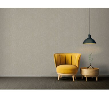 Architects Paper Vliestapete Absolutely chic, Grafik 369746 Metallic-grau-beige, 10,05 x 0,53 m
