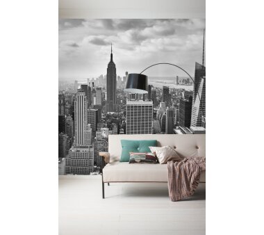 Vlies-Fototapete KOMAR DIGITAL, NYC BLACK AND WHITE, Digitaldruck, 3 Teile, BxH 300 x 250  cm