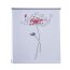 LIEDECO Klemmfix-Rollo Verdunklung, Dessin Blume,  Farbe multicolor 120x150 cm