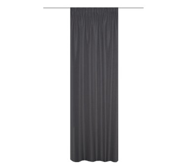 Thermo-Einzelschal ADRIANA blickdicht, mit Kombi-Band, Farbe grau