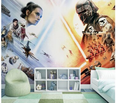 Fototapete SUNNY DECOR, STAR WARS EP9 MOVIE POSTER WIDE,...
