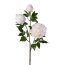 Kunstblume Peonie, 3 Blüten, Farbe rosa, Höhe ca. 83 cm