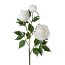 Kunstblume Peonie, 3 Blüten, Farbe weiß, Höhe ca. 83 cm