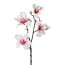 Kunstblume Magnolie, 4 Blüten, 2er Set, Farbe rosa, Höhe ca. 85 cm