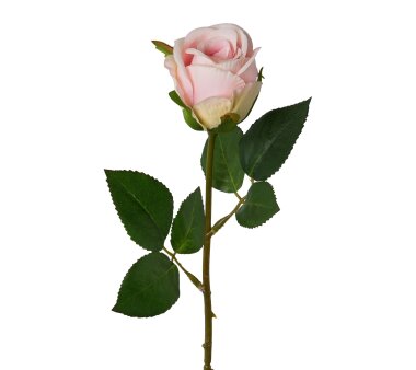 Rosenzweig Wohnfuehlidee Kunstblume rosa, | 3er, 73 cm