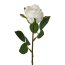 Kunstblume Rose, 8er Set, Farbe weiß, Höhe ca. 45 cm