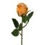 Kunstblume Rose, 8er Set, Farbe orange, Höhe ca. 45 cm