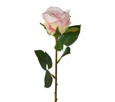 Kunstblume Rose, 7er Set, Farbe rosa, Höhe ca. 45 cm