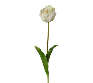 Kunstblume Tulpe gefüllt, 2er Set, Farbe weiß,...