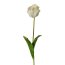 Kunstblume Tulpe gefüllt, 2er Set, Farbe weiß, Höhe ca. 58 cm