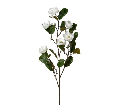 Kunstpflanze Magnolienzweig, Farbe weiß, Höhe...
