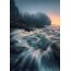 Vlies-Fototapete KOMAR, Wanderlust  CRY OF THE SEA, Digitaldruck, 4 Bahnen, BxH 200 x 280 cm
