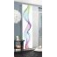 Schiebevorhang Deko blickdicht EDMONTON, Farbe multicolor, Größe BxH 60x245 cm