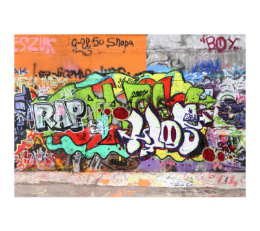 Vlies Fototapete no. 32 | Graffiti Stone WallKindertapete...