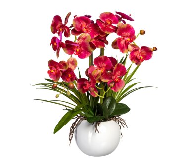 Kunstpflanze Phalenopsis (Orchidee), Farbe pink, inkl....