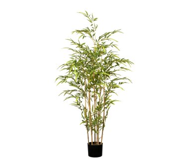 Kunstpflanze Bambus grün, ca. 1080 Blätter, im...