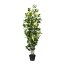 Kunstpflanze Zitronenbaum grün / gelb, 8 Früchte,  im Kunststoff-Topf, Höhe ca. 150 cm