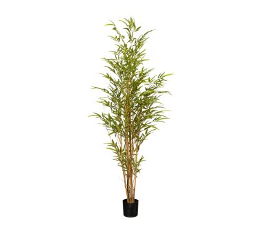 Kunstpflanze Bambus grün, 1080 Blätter,...