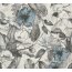 A.S. Création Tapete Vlies Greenery Grau Weiß Blau 10,05 m x 0,53 m