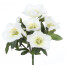 Kunstpflanze Christrosenbusch, 3er Set, Farbe weiß, Höhe ca. 25 cm