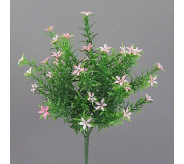 Kunstpflanze Sternblütenbusch, 5er Set, Farbe rosa,...