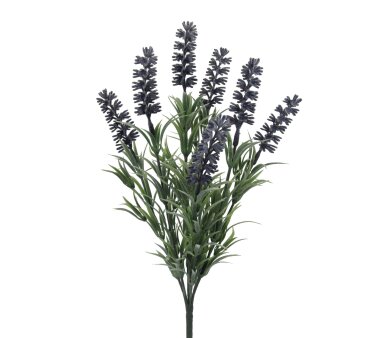Kunstpflanze Lavendelbusch, 4 Set, Farbe flieder,...