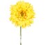 Kunstblume Gerbera gefüllt, 10er Set, Farbe gelb, Höhe ca. 60 cm