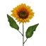 Kunstblume Sonnenblume Ø 11 cm, 6er Set, Farbe gelb, Höhe ca, 66 cm