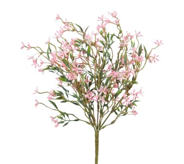 Kunstpflanze Jasminbusch, 3er Set, Farbe rosa, Höhe...