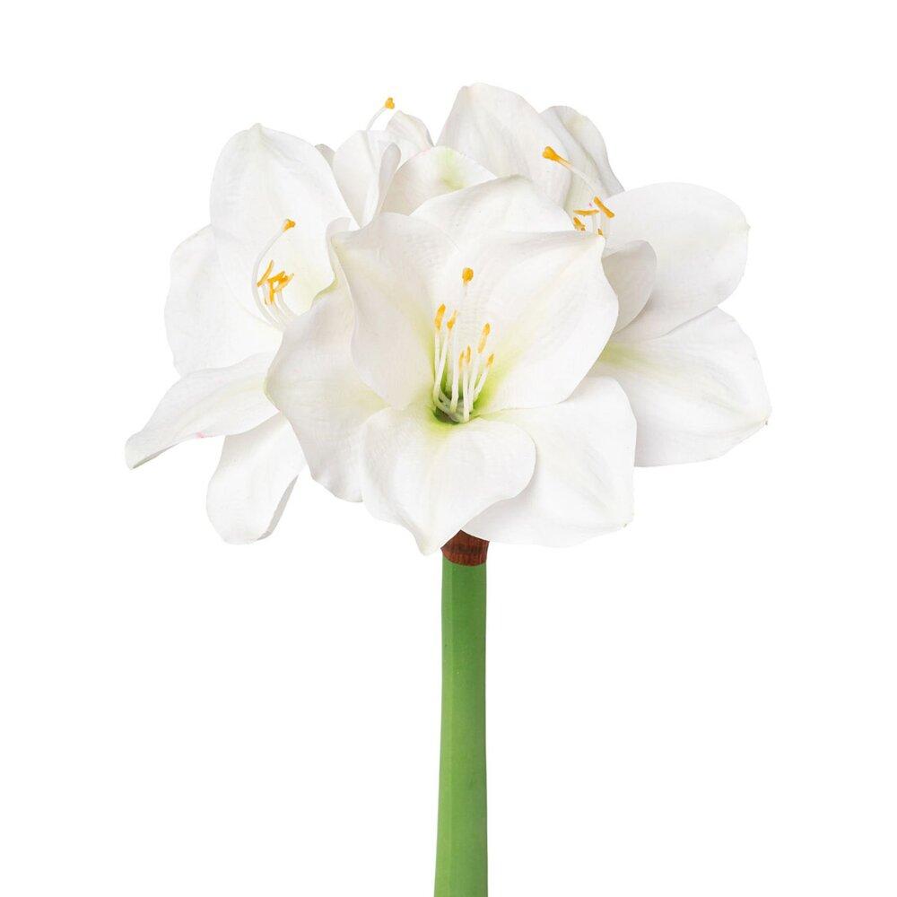 Weiß Set, Kunstblume kaufen Amaryllis, 2er