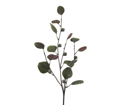 Flieder / 6er Lila Kunstpflanze kaufen Eukalypthuszweig, Set,