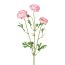 Kunstblume Ranunkelzweig, 4er Set, Farbe rosa, Höhe ca. 66 cm