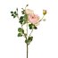 Kunstblume Rosenzweig, 4er Set, Farbe rosa, Höhe ca. 63 cm