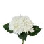 Kunstblume Hortensie, 3er Set, Farbe weiß, Höhe ca. 53 cm