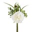 Kunstblume Rosensträußchen, 3er Set, Farbe weiß, Höhe ca. 32 cm