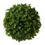 Künstliche Buchsbaumkugel, 4er Set, Farbe grün, Ø 15 cm