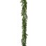 Künstliche Tannengirlande, 2er Set, 80 Zweige, Farbe grün, Länge ca. 120 cm