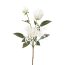 Kunstblume Dahlie, 2er Set, Farbe weiß, Höhe ca. 68 cm