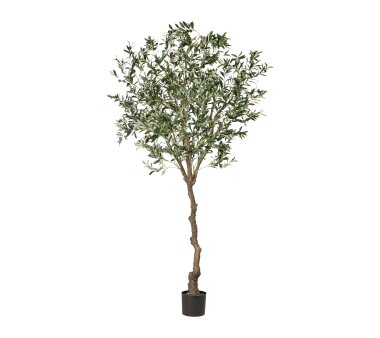 Kunstpflanze Olivenbaum, Farbe grün, inkl. Topf,...