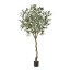 Kunstpflanze Olivenbaum, Farbe grün, inkl. Topf, Höhe ca. 240 cm