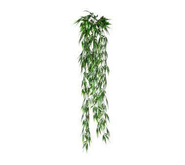 Kunstpflanze Bambushänger, Farbe grün,...