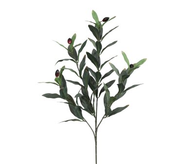 Kunstpflanze Olivenzweig, 3er Set, Farbe grün, 4...
