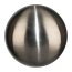 Deko-Kugel Edelstahl, 4er Set, Farbe matt-silber, Ø ca. 10 cm