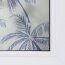 Lichtblick Fensterfolie selbstklebend, Sichtschutz, Blueprint Palms  Blau