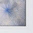 Lichtblick Fensterfolie selbstklebend, Sichtschutz, Flower wheel  Blau