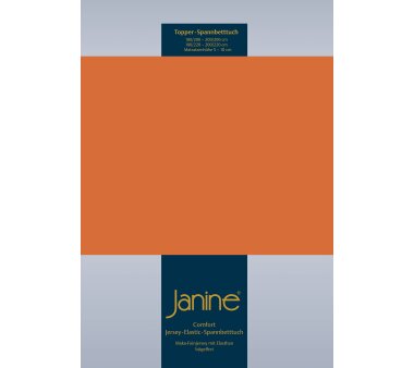 Janine Comfort-Jersey-Spannbettlaken 5001, mit Elasthan,...