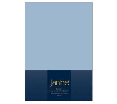 jeansblau COLORS Mako-Satin Janine Bettwäsche