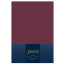 Janine Comfort-Jersey-Spannbettlaken 5002, mit Elasthan, burgund, Matratzenhöhe 10-35 cm, verschiedene Größen